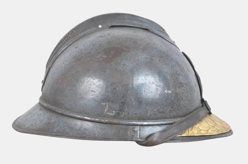 WW1 French Engineers Souvenir Adrian Helmet