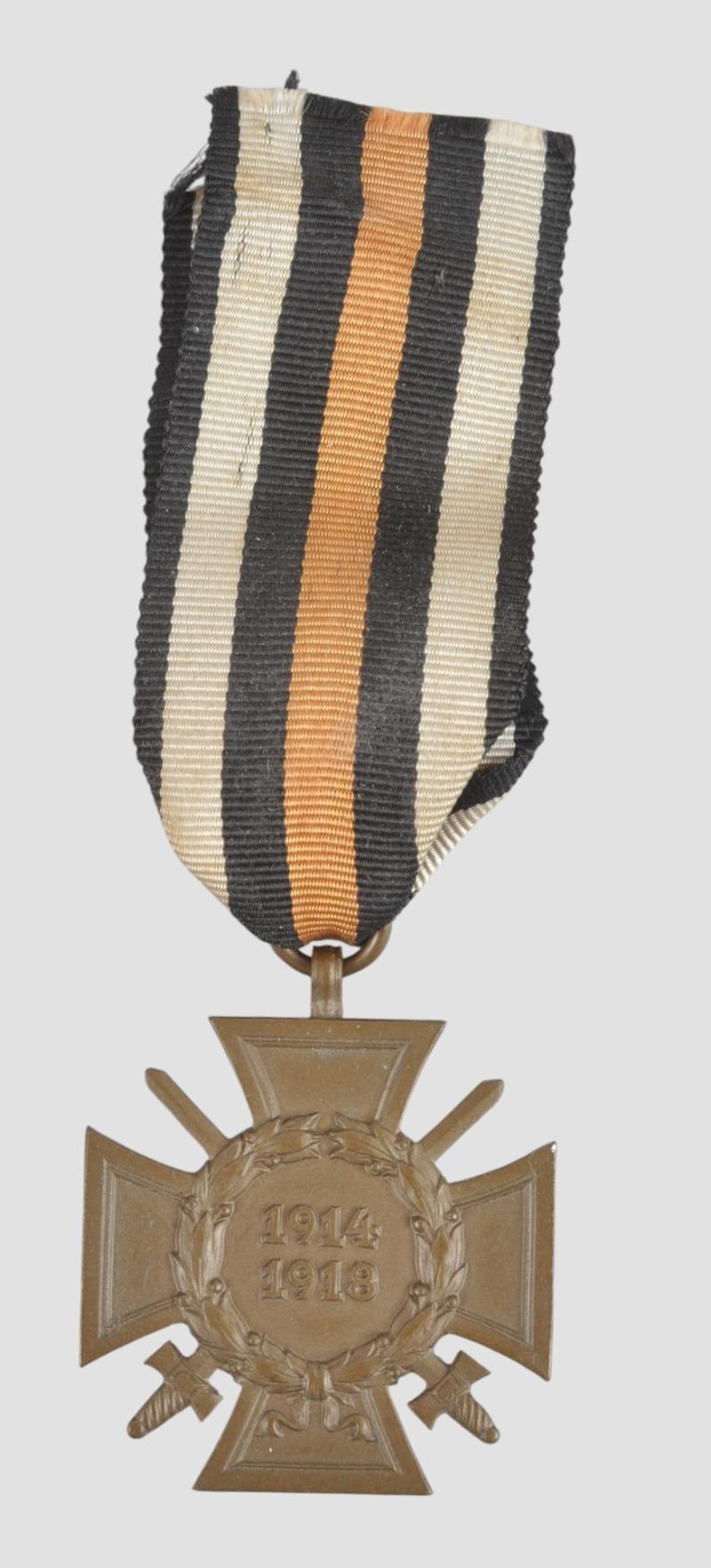 WW1 German 1914-18 Cross Of Honour
