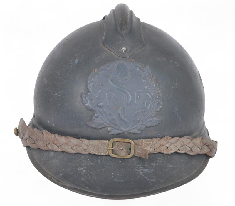 WW1 French Medical Officers M15 Adrian Helmet