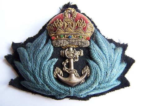 WW2 Royal Navy 'WRENS' Officer Cap Badge
