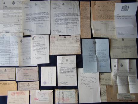 WW2 British Casualty Paperwork Group  (S.Lancashire Regiment)