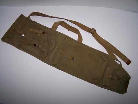WW2 Canadian Bren Gun Spare Barrel & Parts Bag 1944
