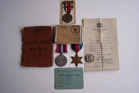WW2 British REME Paybook Group