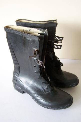 WW2 Canadian Rubber Soled Boots 1944