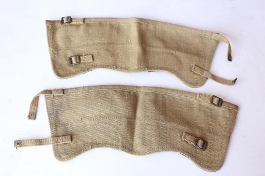 WW2 Canadian Web Gaiters 1943 