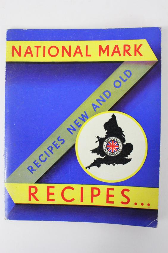 WW2 British Booklet ' National Mark Recipes '  1935 