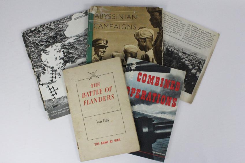 WW2 British HMSO Group Of Five Various Books 