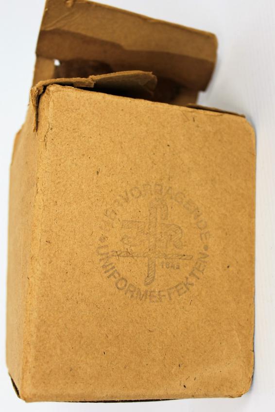 WW2 German Card Packaging For Uniform Shoulder Straps 1943 Dated 