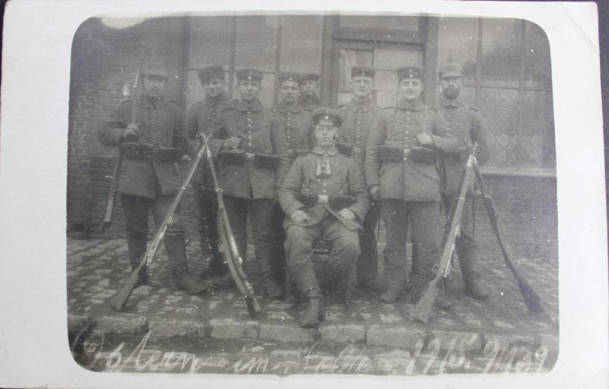 WW1 Imperial German Soldiers Photograph 1915