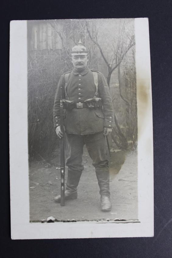 WW1 Imperial German ( Prussia ) Soldier Photograph 