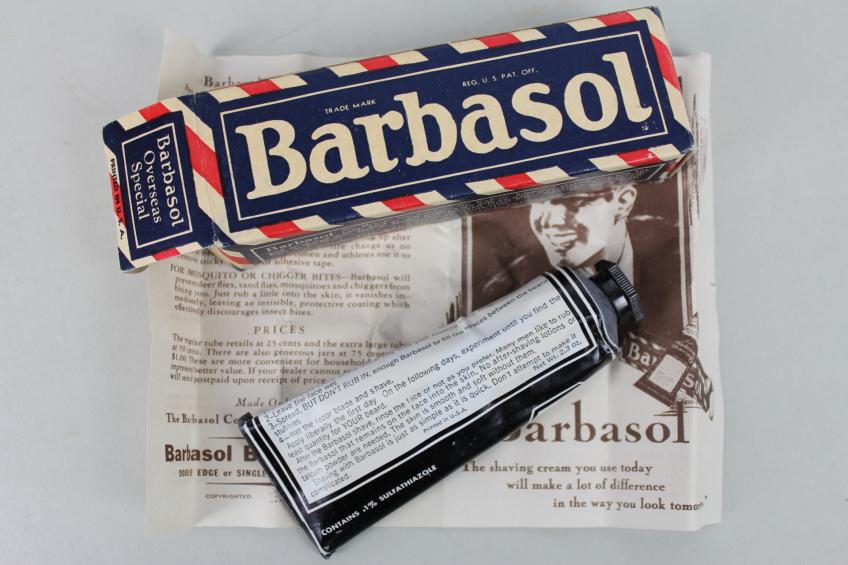 WW2 US 'Barbasol'  Shaving Cream 