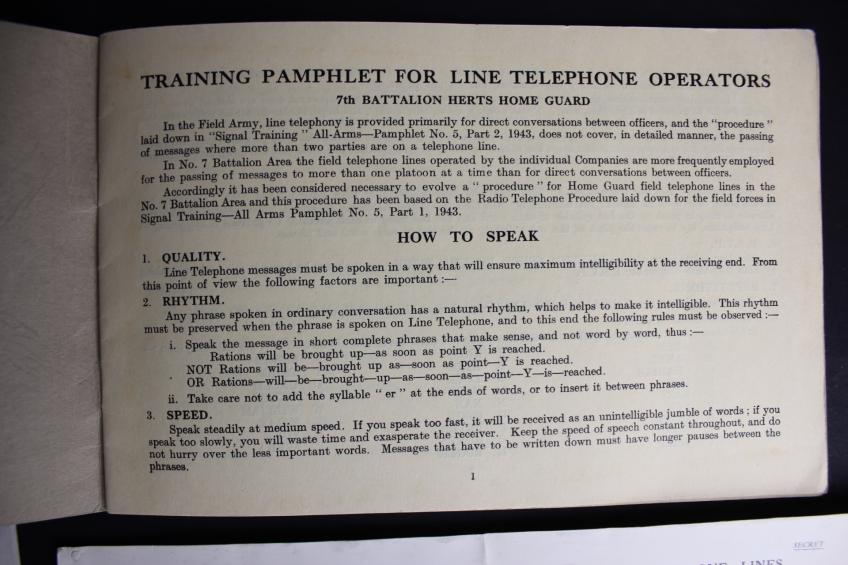 CS Militaria | WW2 British '7th Battalion , Herts Home Guard' Paperwork ...