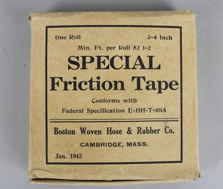 WW2 US Special Friction Tape   'Jan 1943'