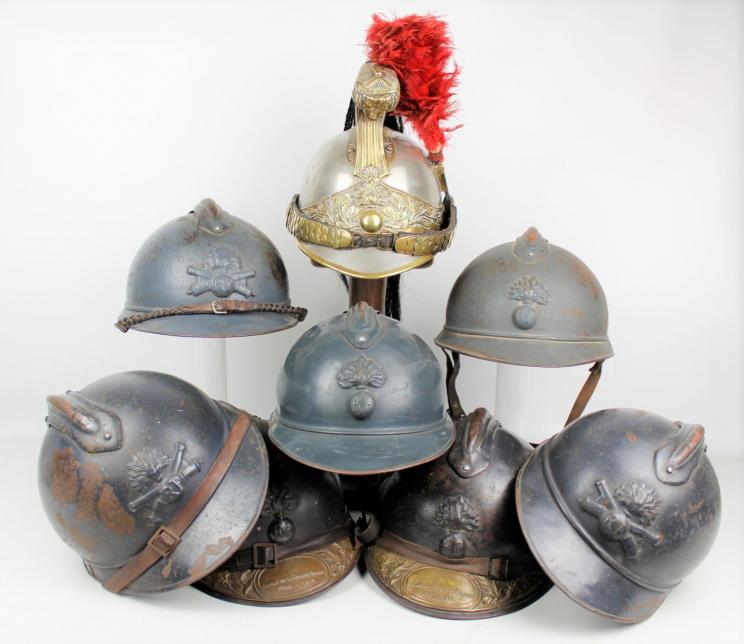 The Helmets Of France In WW1